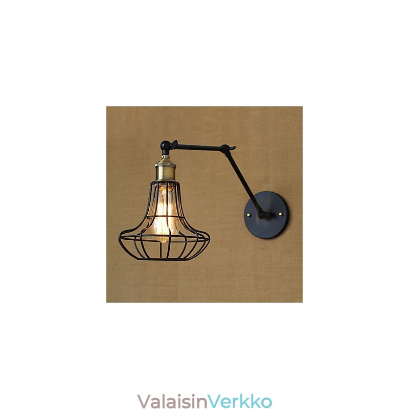 Seinälamput Swing Valot Lukeminen Seinävalot Mini Style Rustic Lodge Metal