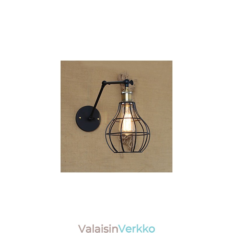 Seinälamput Swing Valot Lukeminen Seinävalot Mini Style Rustic Lodge Metal