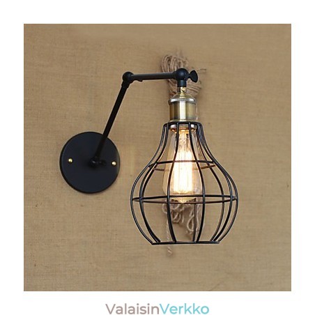 Seinälamput Swing Valot Lukeminen Seinävalot Mini Style Rustic Lodge Metal