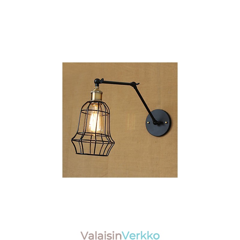 Seinälamput Swing Valot Lukeminen Seinävalot Mini Style Rustic Lodge Metal