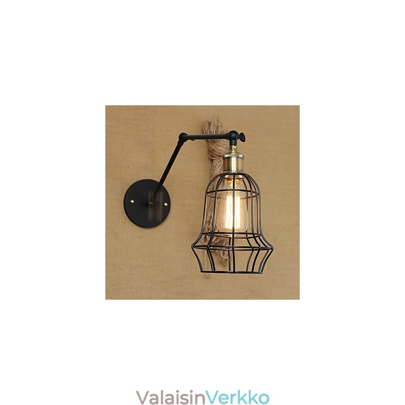 Seinälamput Swing Valot Lukeminen Seinävalot Mini Style Rustic Lodge Metal