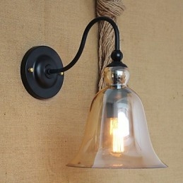 Loft Vintage Industrial Max Country seinävalaisimet E27