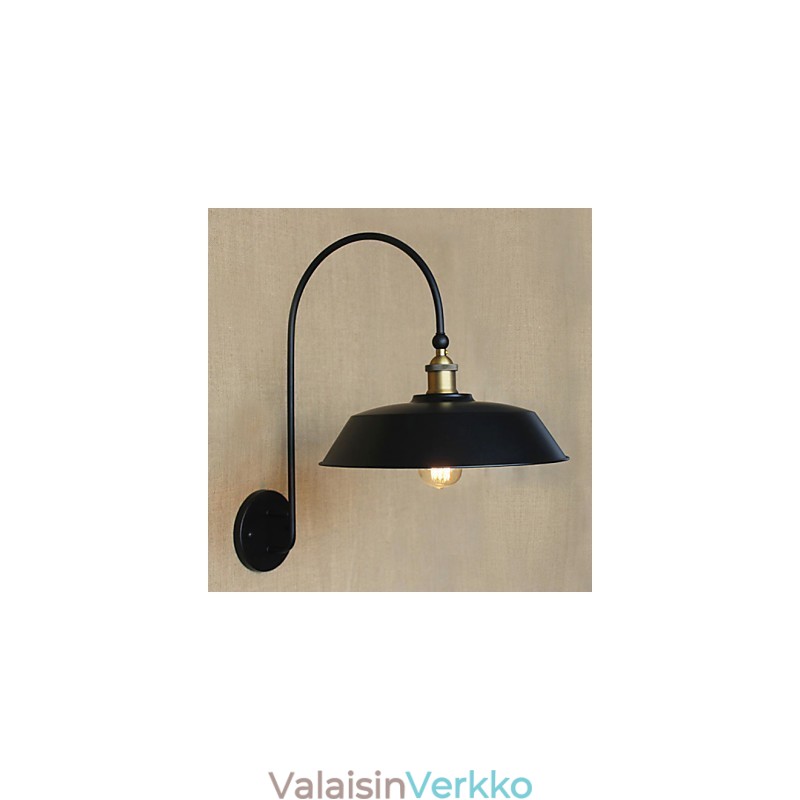 Creative American Country Iron Retro Pyöreä Teollinen Olohuone Parveke Käytävä Portaat Huoneen sisustuslamppu