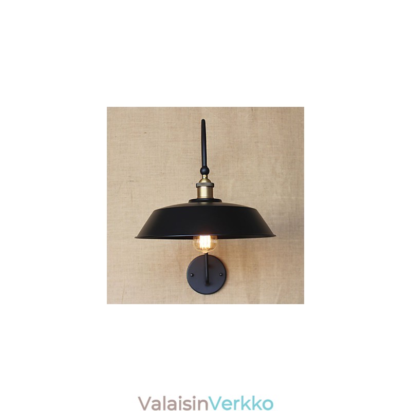 Creative American Country Iron Retro Pyöreä Teollinen Olohuone Parveke Käytävä Portaat Huoneen sisustuslamppu