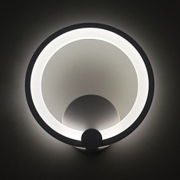 Seinävalaisimet Modern Dia. 27cm rengas nykyaikainen metalliakryyli 90 240V