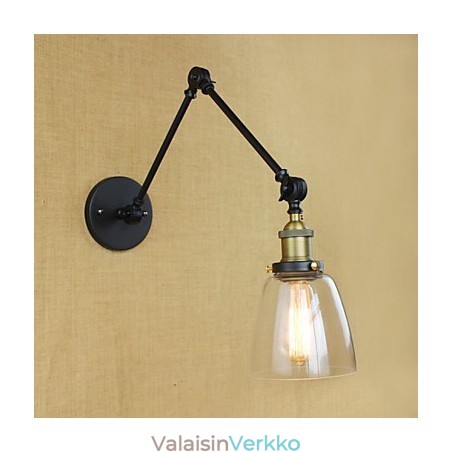 Lasiseinän pitkä käsivarsi Rauta Teollinen Luova Teleskooppinen Makuuhuone Retro Nostalginen Ravintola Kokoontaittuva Käytävä Lasiseinän pitkä käsivarsi Rauta Teollinen Luova Teleskooppinen Makuuhuone Retro Nostalginen Ravintola Kokoontaittuva Käytävä