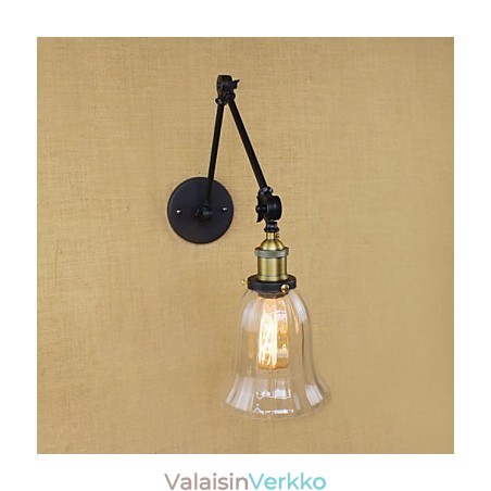 Lasiseinän pitkä käsivarsi Rauta Teollinen Luova Teleskooppinen Makuuhuone Retro Nostalginen Ravintola Kokoontaittuva Käytävä Lasiseinän pitkä käsivarsi Rauta Teollinen Luova Teleskooppinen Makuuhuone Retro Nostalginen Ravintola Kokoontaittuva Käytävä