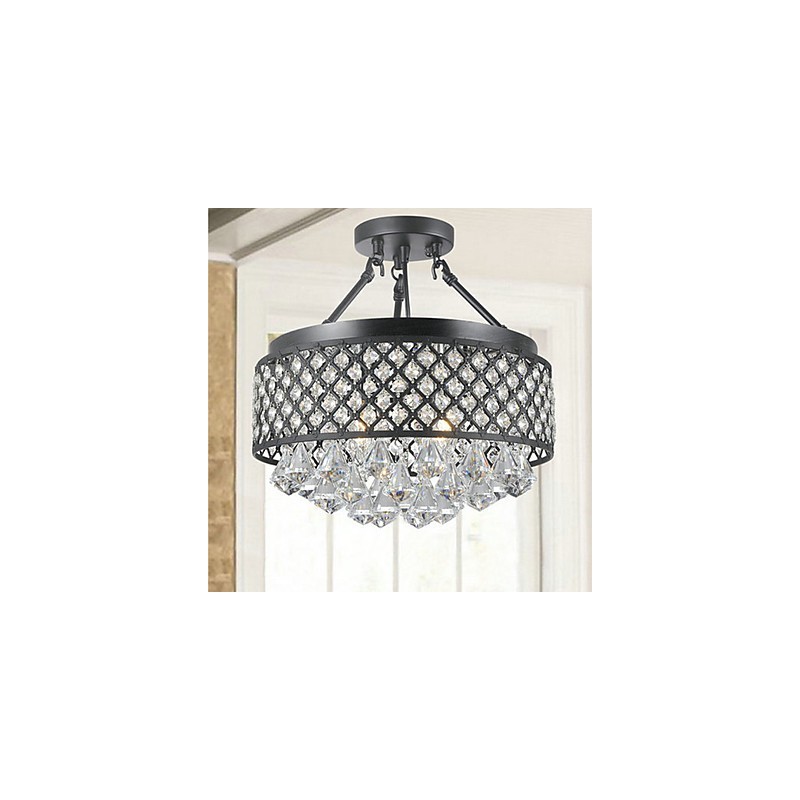 Perinteinen klassinen kristallimaalaus metalliin uppoteline