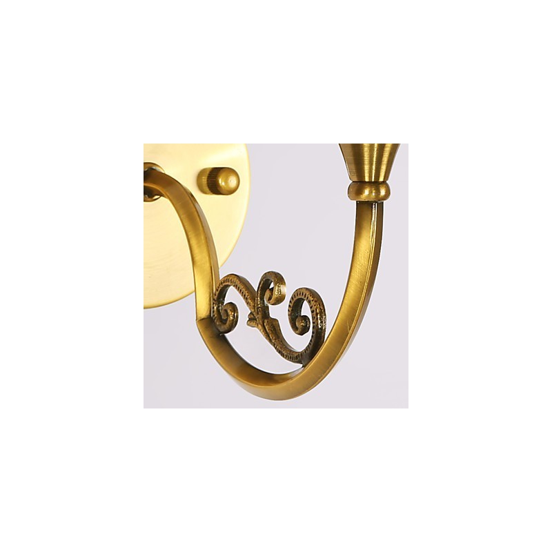 Klassiset makuuhuoneen seinävalaisimet Yksinkertainen metalli Olohuoneen seinälamppu Baari Kahvila Eteinen Parveke Seinävalaisin