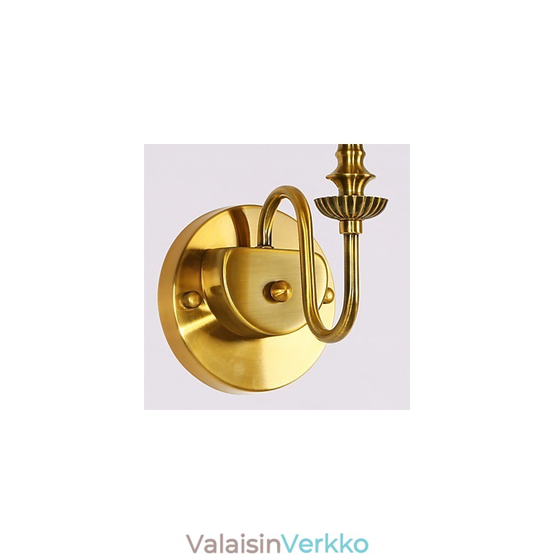 Klassiset makuuhuoneen seinävalaisimet Yksinkertainen metalli Olohuoneen seinälamppu Baari Kahvila Eteinen Parveke Seinävalaisin