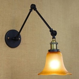 Seinälamput Kylpyhuoneen valaistus Ulkoseinävalaisimet Lukuvalaisimet Rustic Lodge Metal