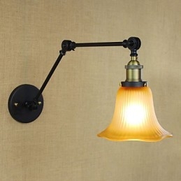 Seinälamput Kylpyhuoneen valaistus Ulkoseinävalaisimet Lukuvalaisimet Rustic Lodge Metal