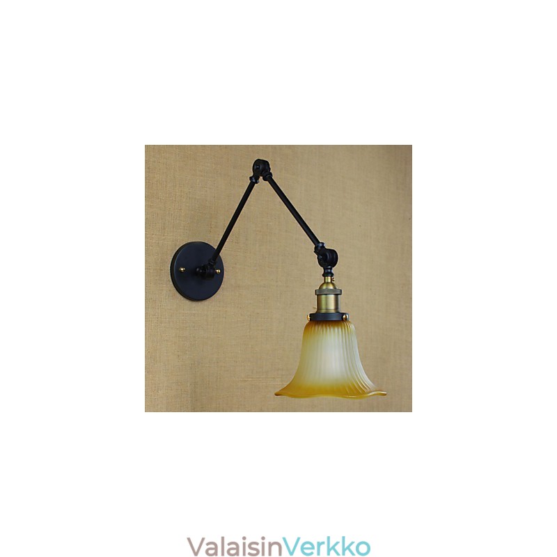 Seinälamput Kylpyhuoneen valaistus Ulkoseinävalaisimet Lukuvalaisimet Rustic Lodge Metal