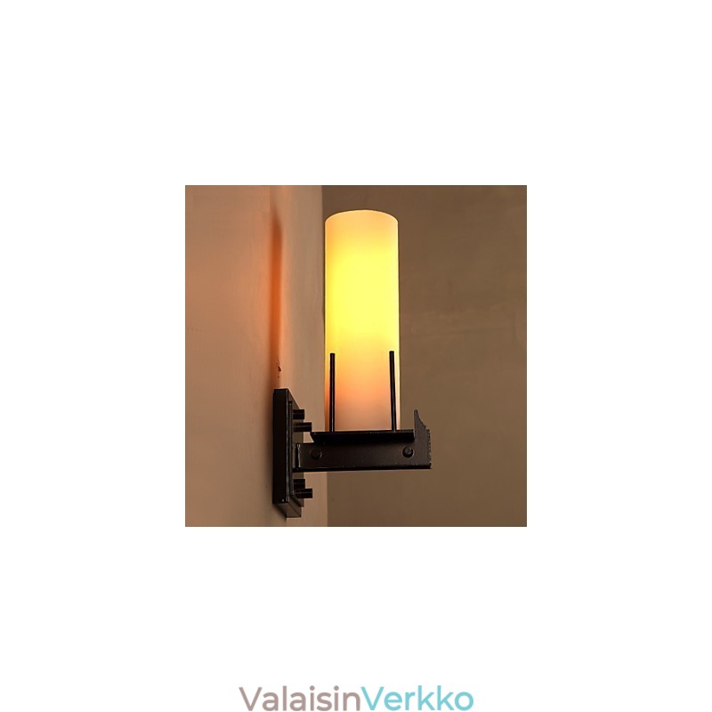 Loft-sovitettu ja nykyaikainen retro-persoonallinen kynttilänjalka-seinälamppu