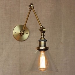 Retro Vintage Store Yksinomaan suunniteltu moderni pronssikirkon aulan koristeltu makuuhuoneen seinävalaisin