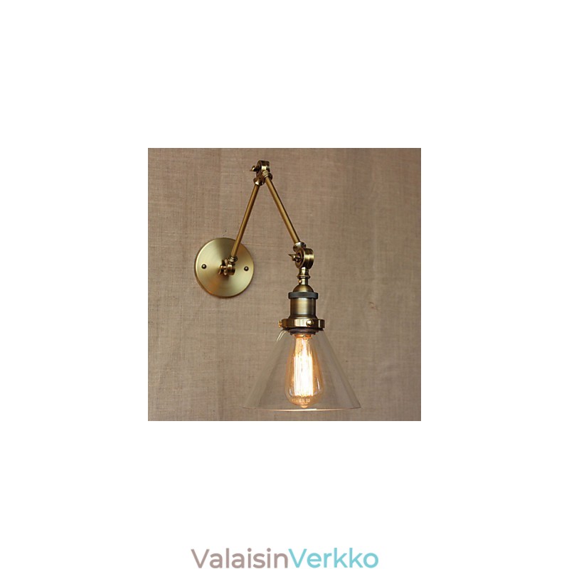 Retro Vintage Store Yksinomaan suunniteltu moderni pronssikirkon aulan koristeltu makuuhuoneen seinävalaisin