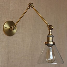 Retro Vintage Store Yksinomaan suunniteltu moderni pronssikirkon aulan koristeltu makuuhuoneen seinävalaisin