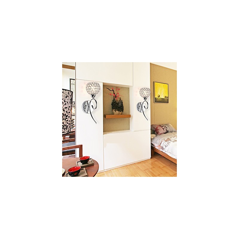 Seinävalaisimet Reading Seinävalaisimet Crystal Mini Style Modern Contemporary Metal