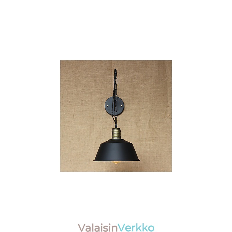 Yksinkertainen ja luova persoonallinen seinävalaisinteollisuusketju American Retro Iron Aisle -makuuhuoneen sängyn seinävalaisin