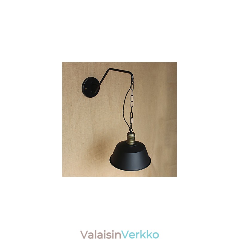 Yksinkertainen ja luova persoonallinen seinävalaisinteollisuusketju American Retro Iron Aisle -makuuhuoneen sängyn seinävalaisin