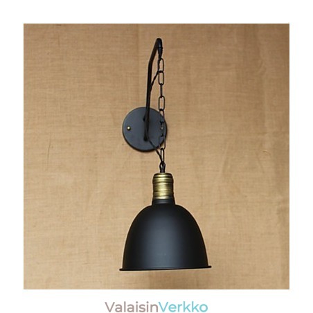 Yksinkertainen ja luova persoonallinen seinävalaisinteollisuusketju American Retro Iron Aisle -makuuhuoneen sängyn seinävalaisin Yksinkertainen ja luova persoonallinen seinävalaisinteollisuusketju American Retro Iron Aisle -makuuhuoneen sängyn seinävalaisin