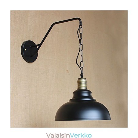 Yksinkertainen ja luova persoonallisuus Seinävalaisin Teollisuusketju Amerikkalainen Retro Iron Aisle Makuuhuoneen sängyn seinävalaisin Yksinkertainen ja luova persoonallisuus Seinävalaisin Teollisuusketju Amerikkalainen Retro Iron Aisle Makuuhuoneen sängyn seinävalaisin
