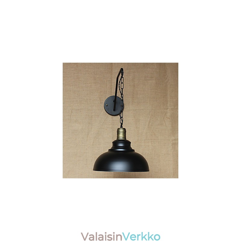 Yksinkertainen ja luova persoonallisuus Seinävalaisin Teollisuusketju Amerikkalainen Retro Iron Aisle Makuuhuoneen sängyn seinävalaisin