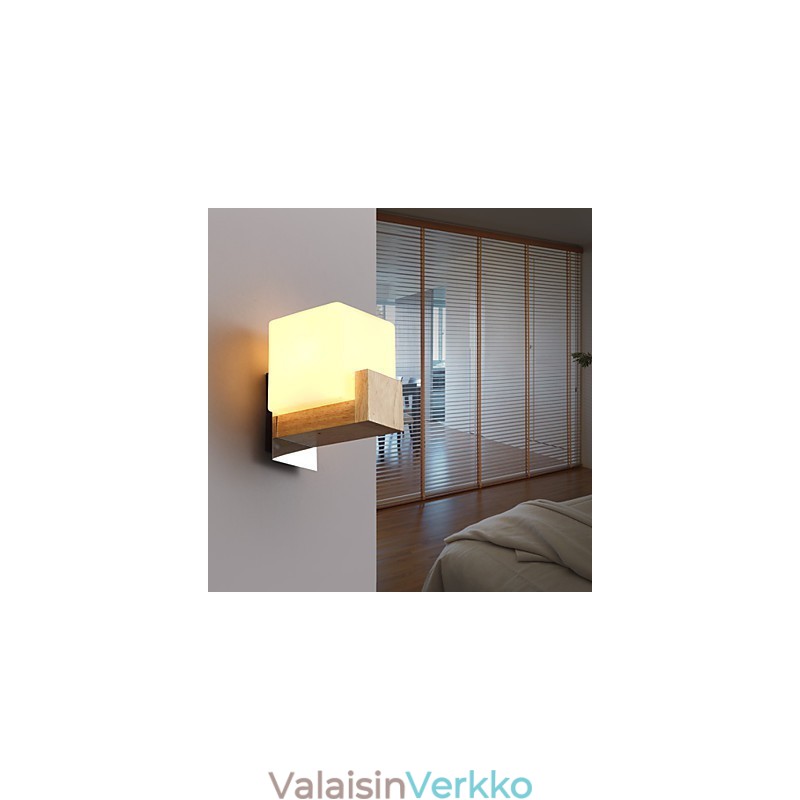 Seinävalaisimet Mini Style Modern Contemporary Wood Bamboo
