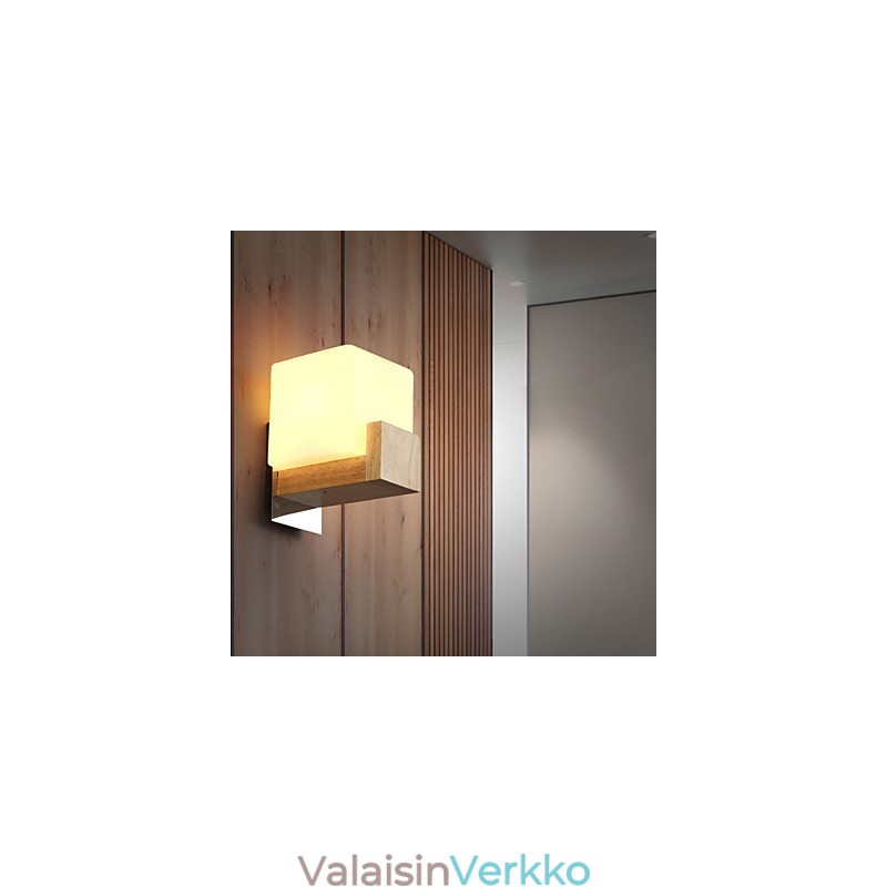 Seinävalaisimet Mini Style Modern Contemporary Wood Bamboo