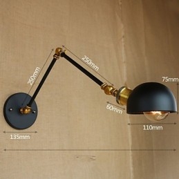 Retro Nostalgia American Creative Industrial Wind Aisle Ravintola Baari Long Wall