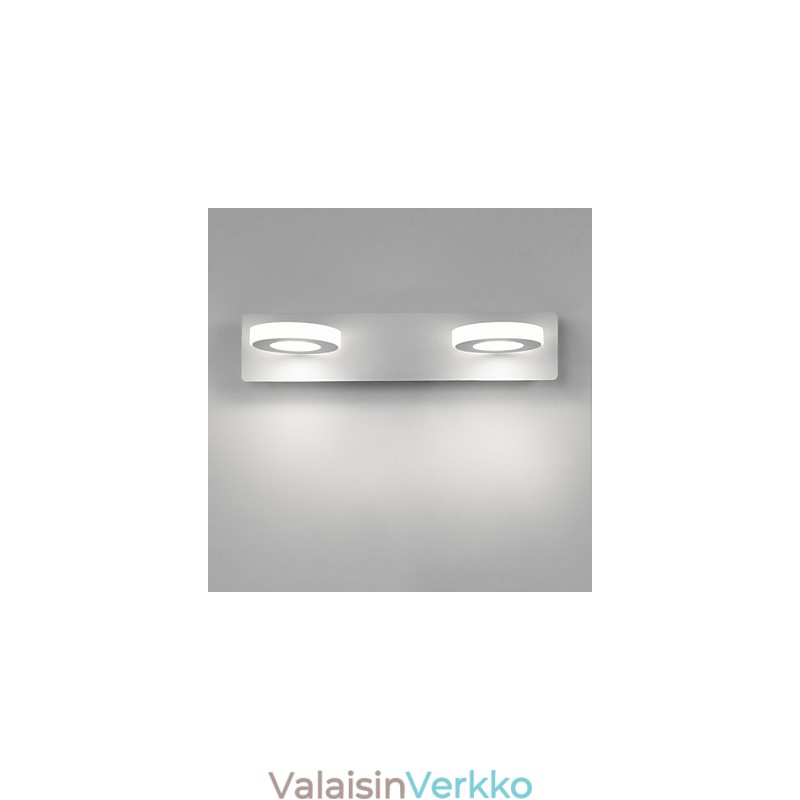 Kylpyhuoneen valaistus moderni nykyaikainen metalli