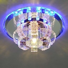 Crystal Ceiling Lamp Spotlight SMD 3W Creative Lamp imee kupuvaloa