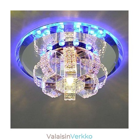 Crystal Ceiling Lamp Spotlight SMD 3W Creative Lamp imee kupuvaloa Crystal Ceiling Lamp Spotlight SMD 3W Creative Lamp imee kupuvaloa