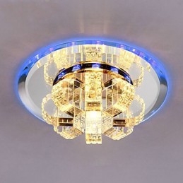 Crystal Ceiling Lamp Spotlight SMD 3W Creative Lamp imee kupuvaloa