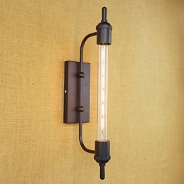 Eurooppa ja retrovaatteet taideravintola Edison Light Bulb Flute Koristeellinen seinävalaisin