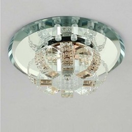 Crystal Ceiling Lamp Spotlight SMD 3W Creative Lamp imee kupuvaloa