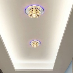 Crystal Ceiling Lamp Spotlight SMD 3W Creative Lamp imee kupuvaloa