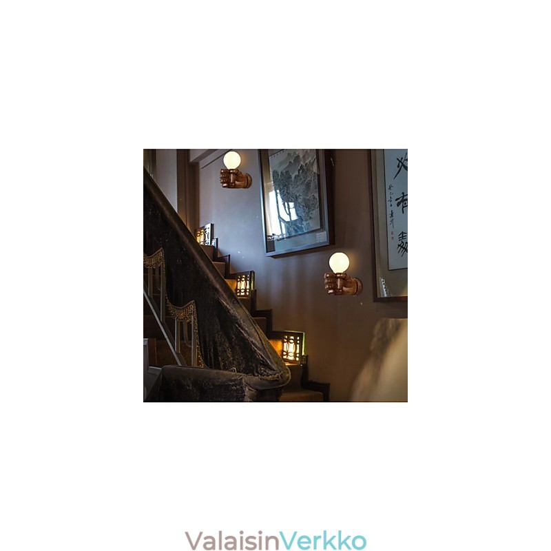 Eurooppalaisen seinän oikeanpuoleiset luovat retro nyrkkiseinävalaisimet