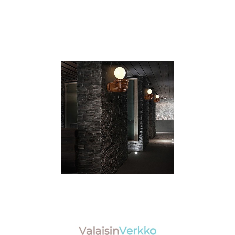 European Wall Creative Retro Fist Seinävalaisimet