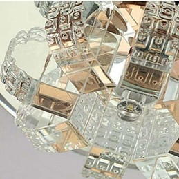 Crystal Ceiling Lamp Spotlight SMD 3W Creative Lamp imee kupuvaloa