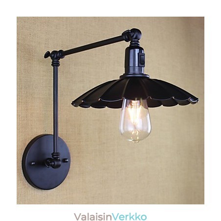 Makuuhuone vuodelamppu Hotellitekniikka Ravintola Retro Matta Musta vyö pitkävarsi Double Switch Wall Makuuhuone vuodelamppu Hotellitekniikka Ravintola Retro Matta Musta vyö pitkävarsi Double Switch Wall