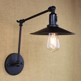 Retro mattamusta vyö pitkävartinen kaksoiskytkinseinä