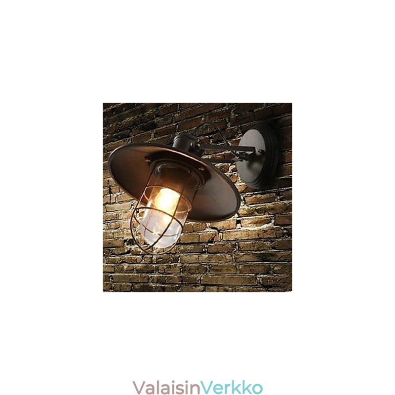 Amerikkalaisen maalaispersoonallisuuden sopimustyylinen varastohäkkiseinävalaisin