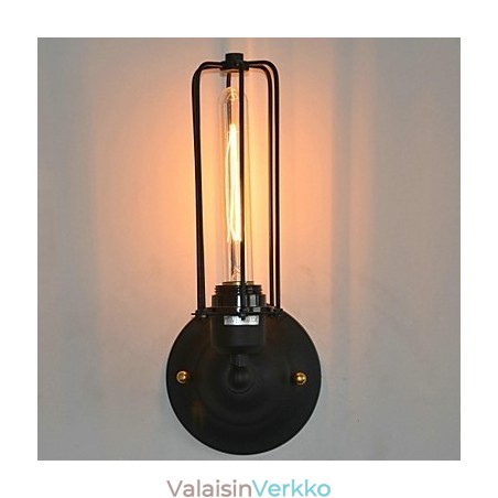 Amerikkalainen vintage rautainen seinävalaisin Amerikkalainen vintage rautainen seinävalaisin