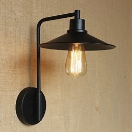 Retro koristeellinen takorautainen seinävalaisin