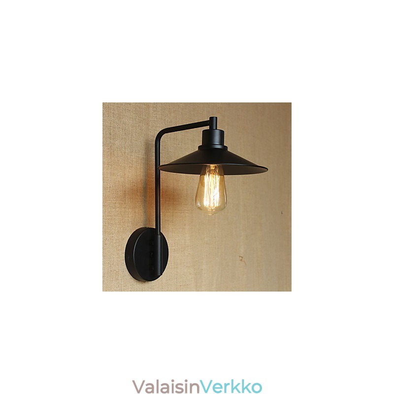 Retro koristeellinen takorautainen seinävalaisin