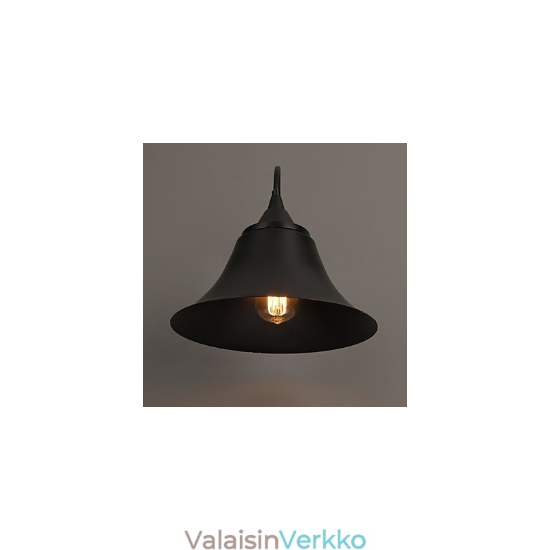 Suunnittelija Duds Loft Style Ancient Black Iron Cap seinävalaisin