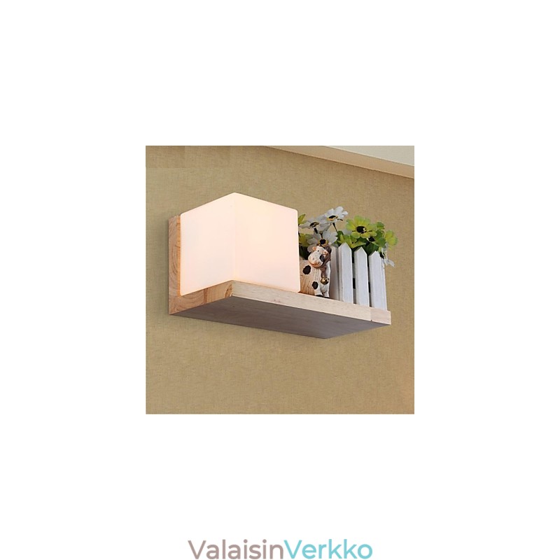 Seinävalaisin Yksi valo ja lasi