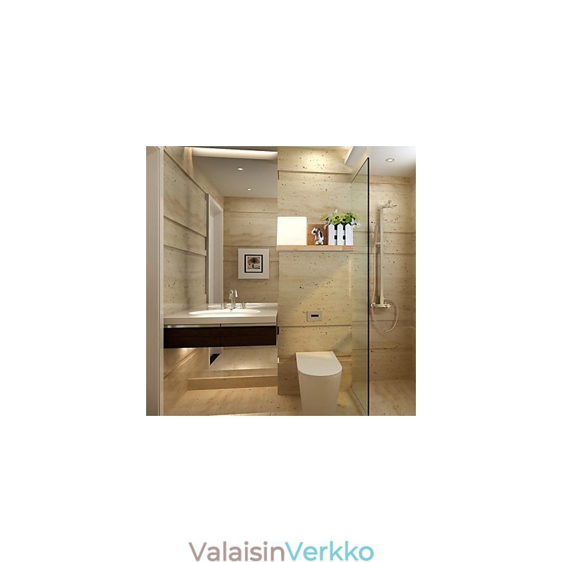 Seinävalaisin Yksi valo ja lasi