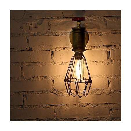 Vintage Industrial Water Pipe Seinävalaisimet Loft Edison Light baariravintolaan seinävalaisimet Vintage Industrial Water Pipe Seinävalaisimet Loft Edison Light baariravintolaan seinävalaisimet